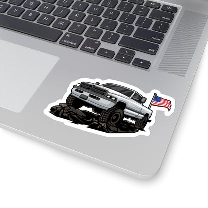 Land of The Free Ram Sticker