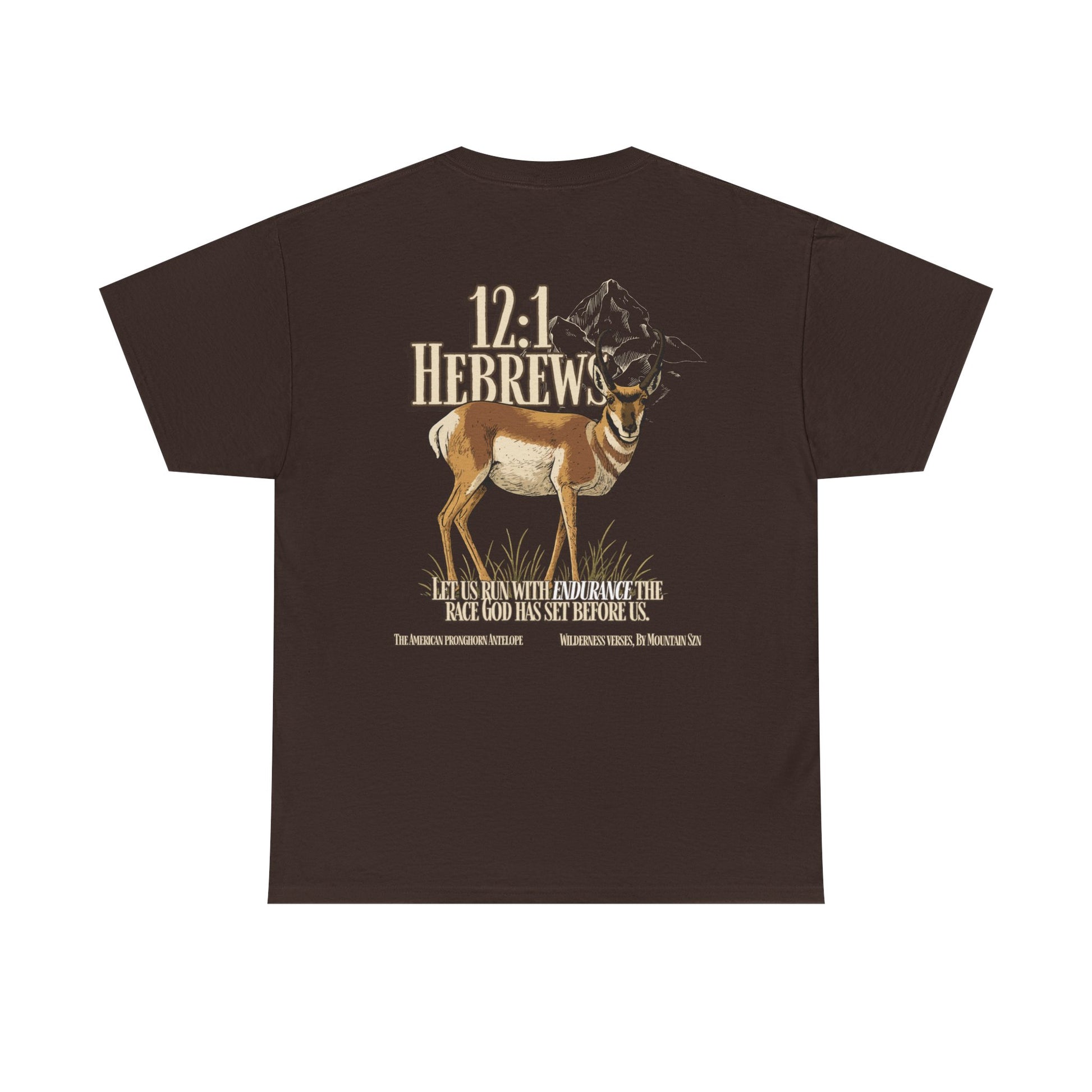 Hebrews 12:1 Pronghorn Tee