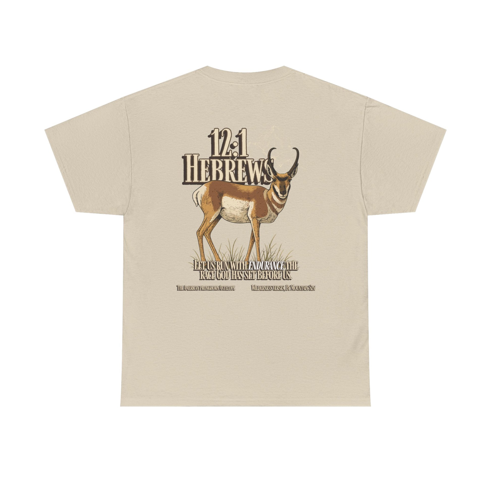 Hebrews 12:1 Pronghorn Tee