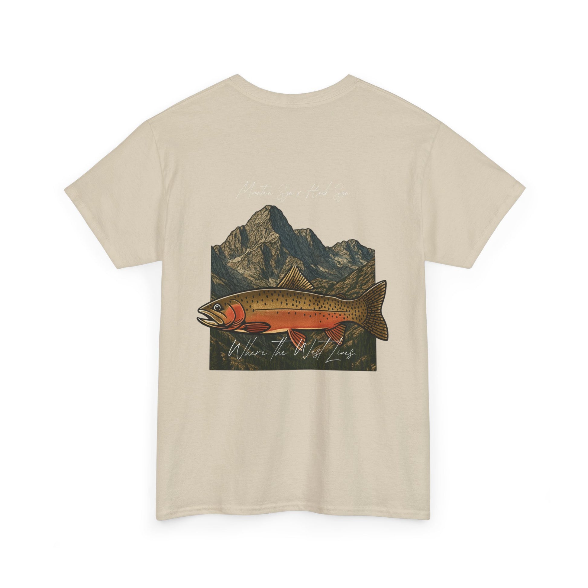 Where The West Lives Cutthroat Tee