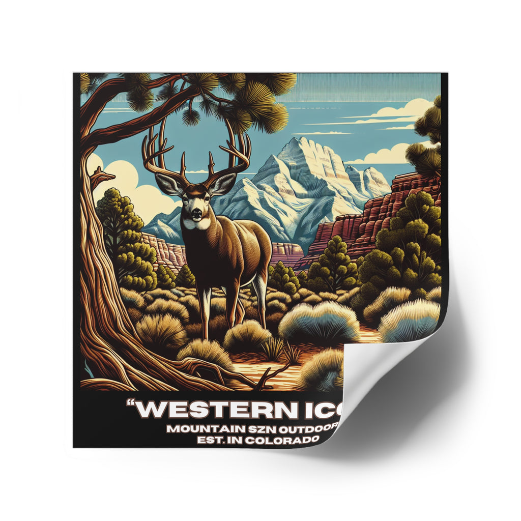 Western Icon Sticker