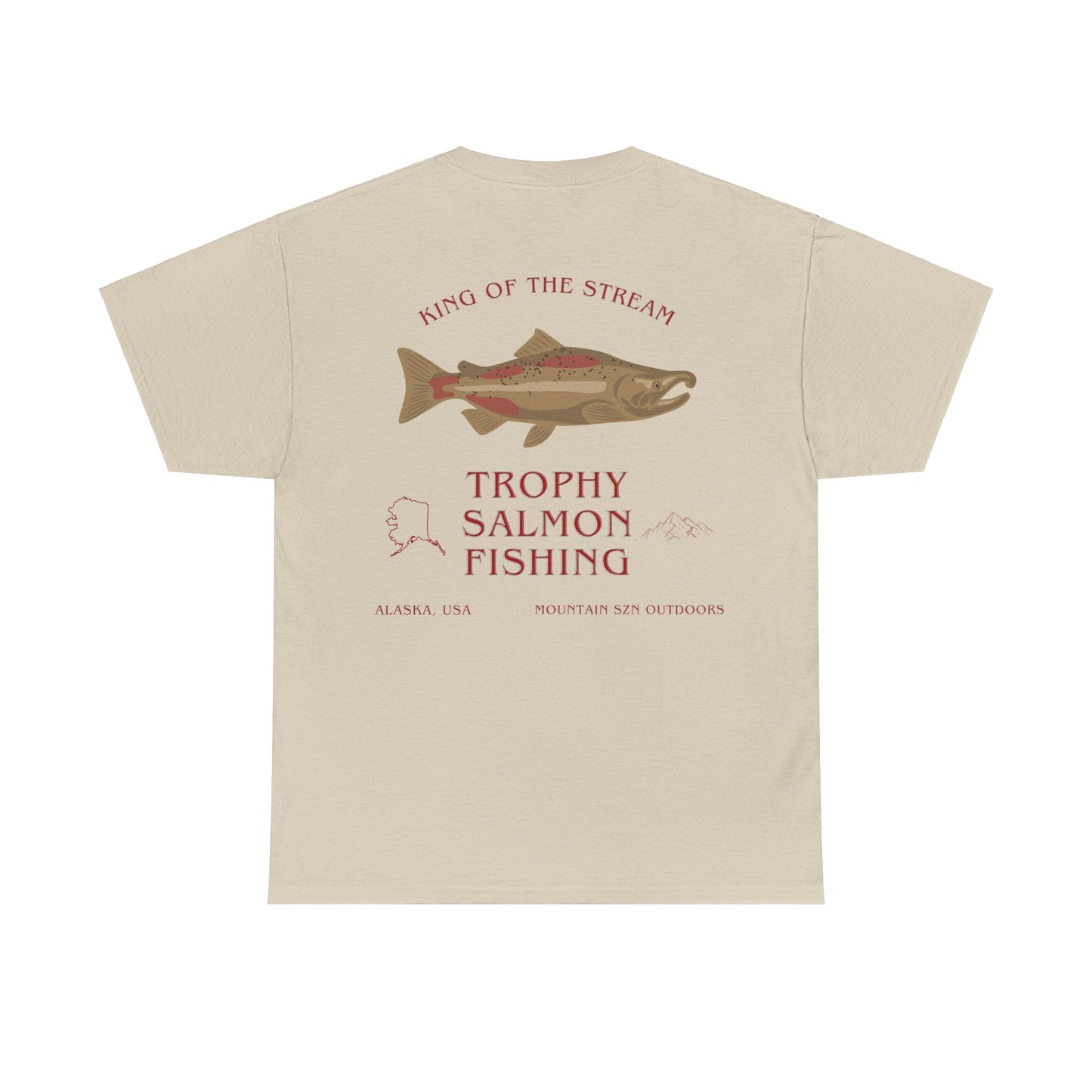 Trophy Salmon Fishing Tee