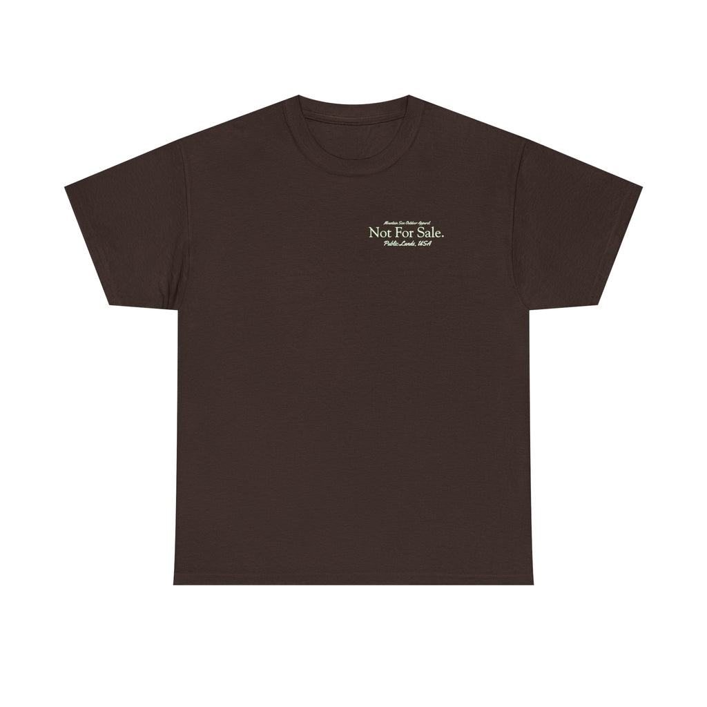 Not For Sale Elk Public Lands Tee