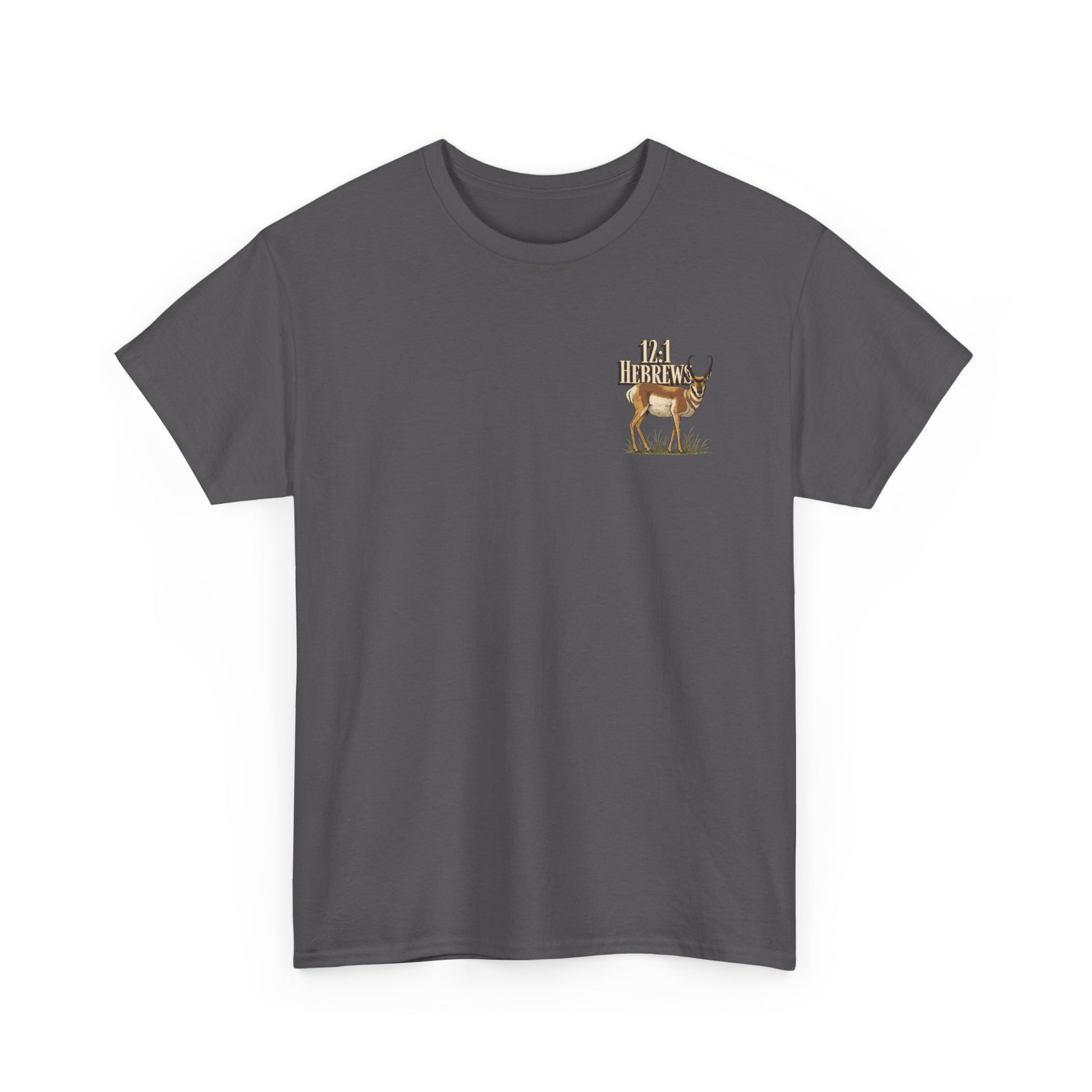 Hebrews 12:1 Pronghorn Tee