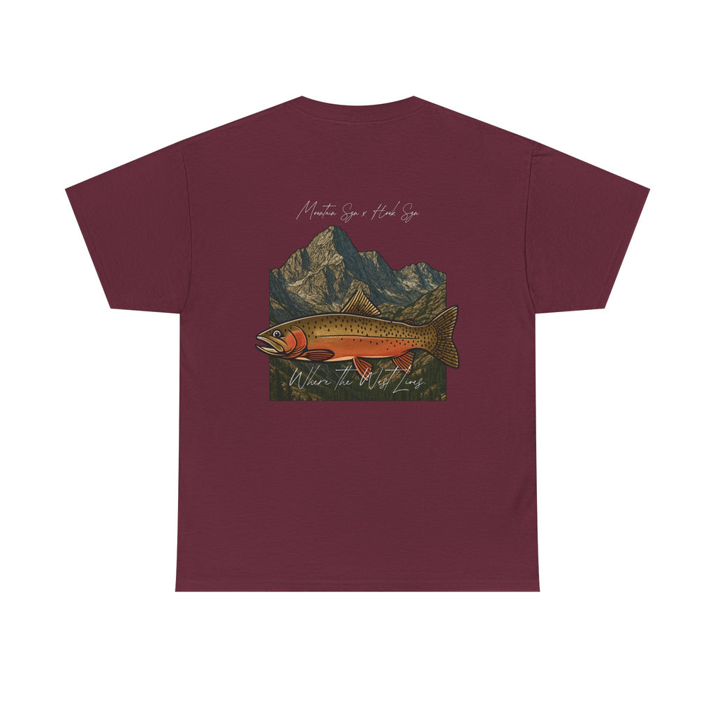Where The West Lives Cutthroat Tee