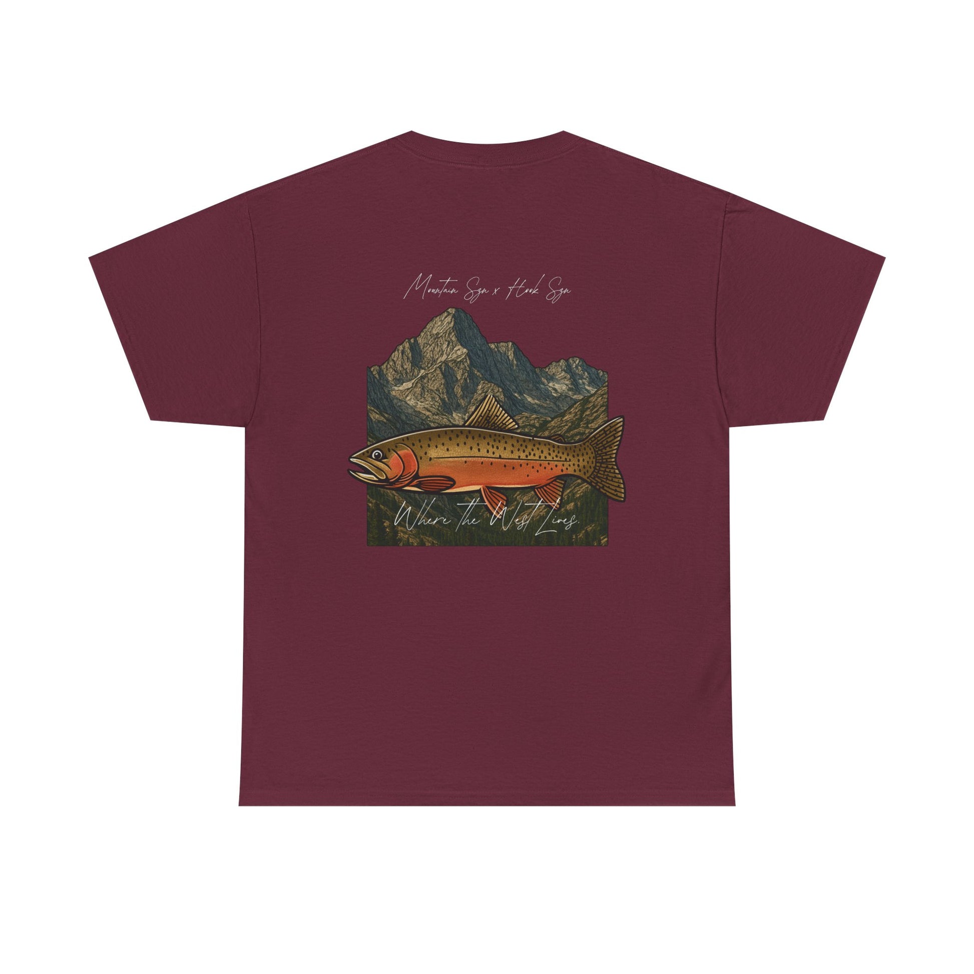 Where The West Lives Cutthroat Tee