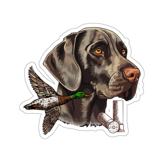 Dog and Duck #2 Sticker