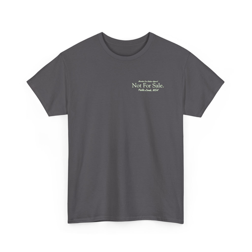 Not For Sale Elk Public Lands Tee