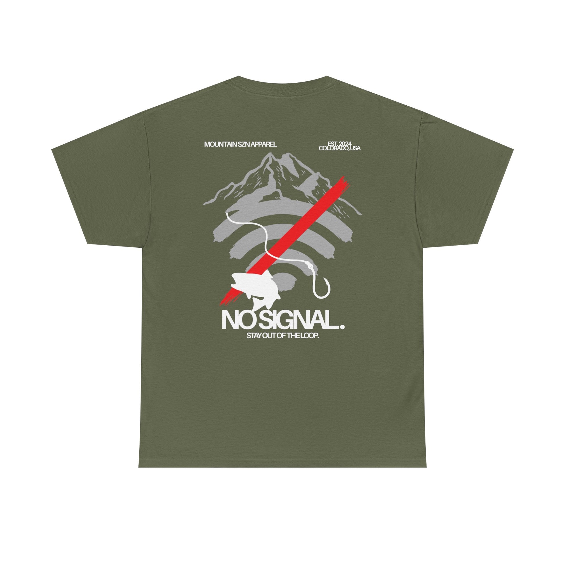 No Signal Fishing Tee