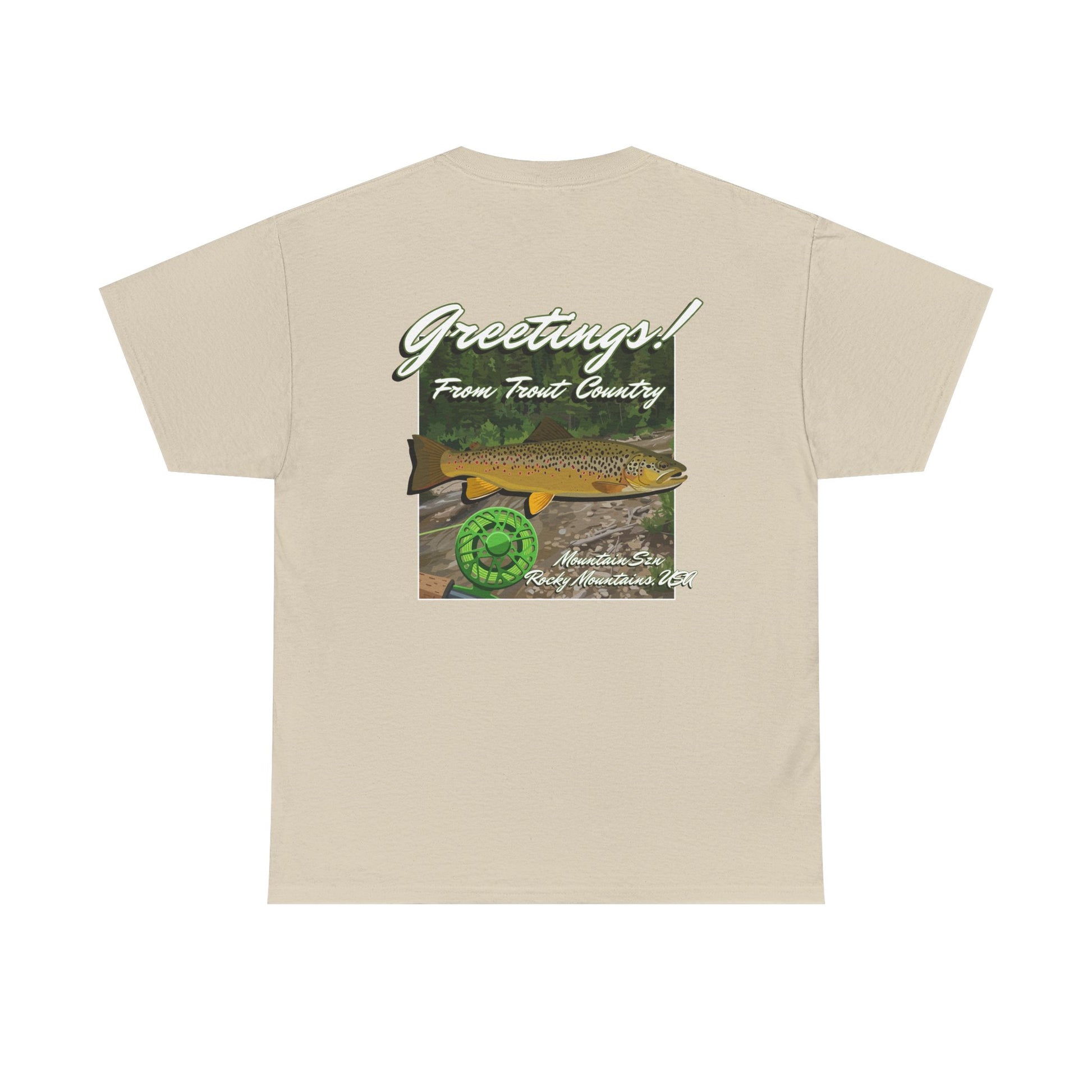 Postcard Trout Country Tee