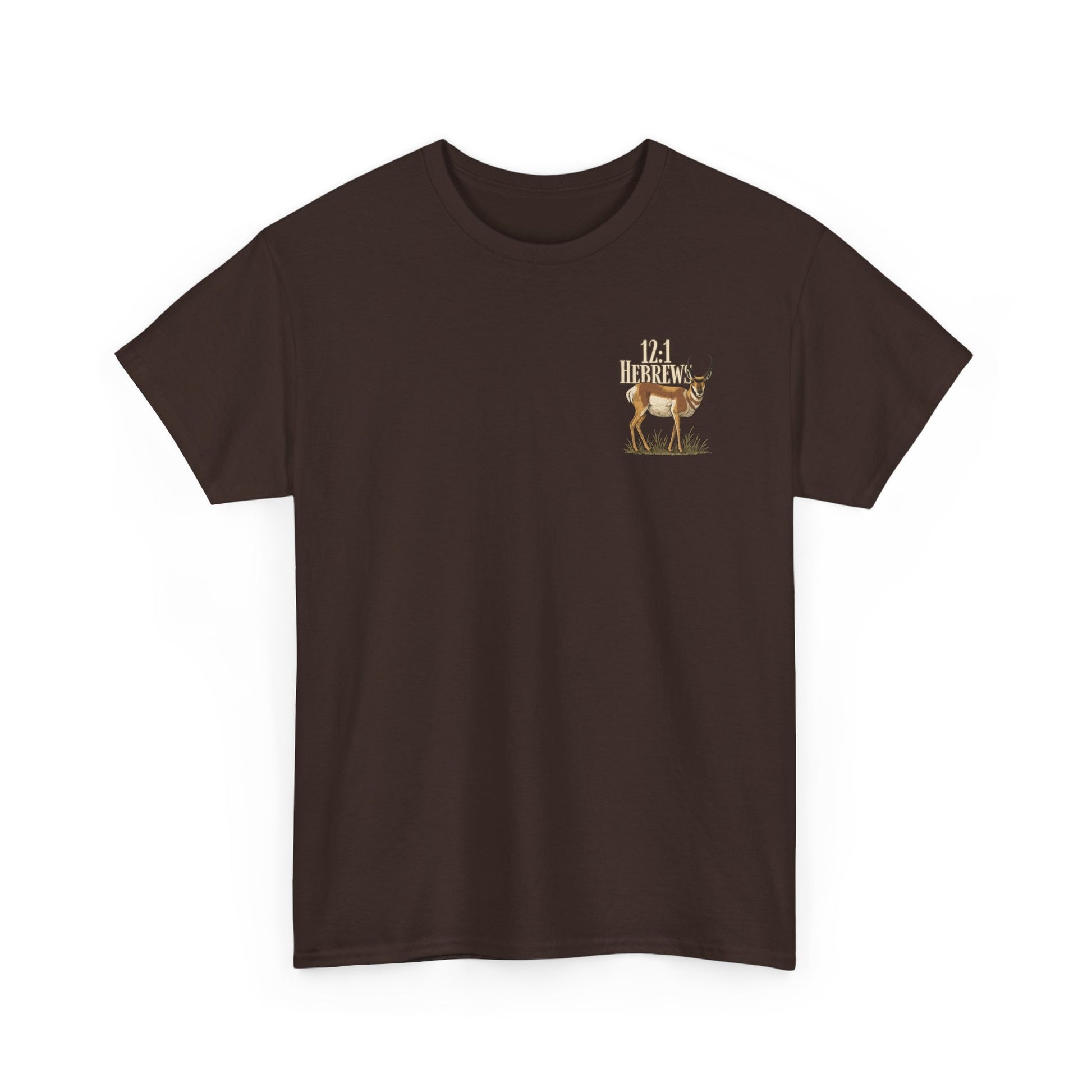 Hebrews 12:1 Pronghorn Tee