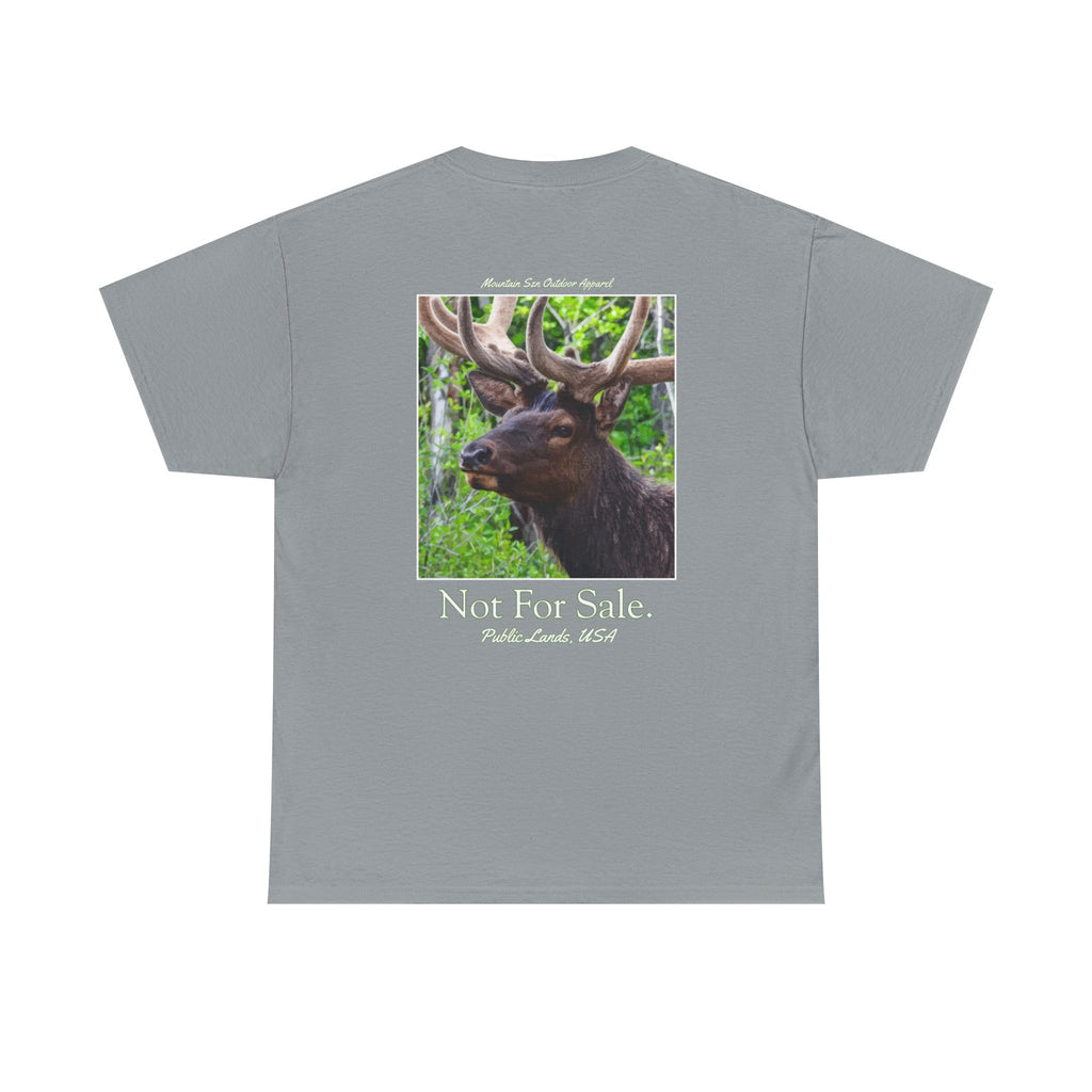 Not For Sale Elk Public Lands Tee