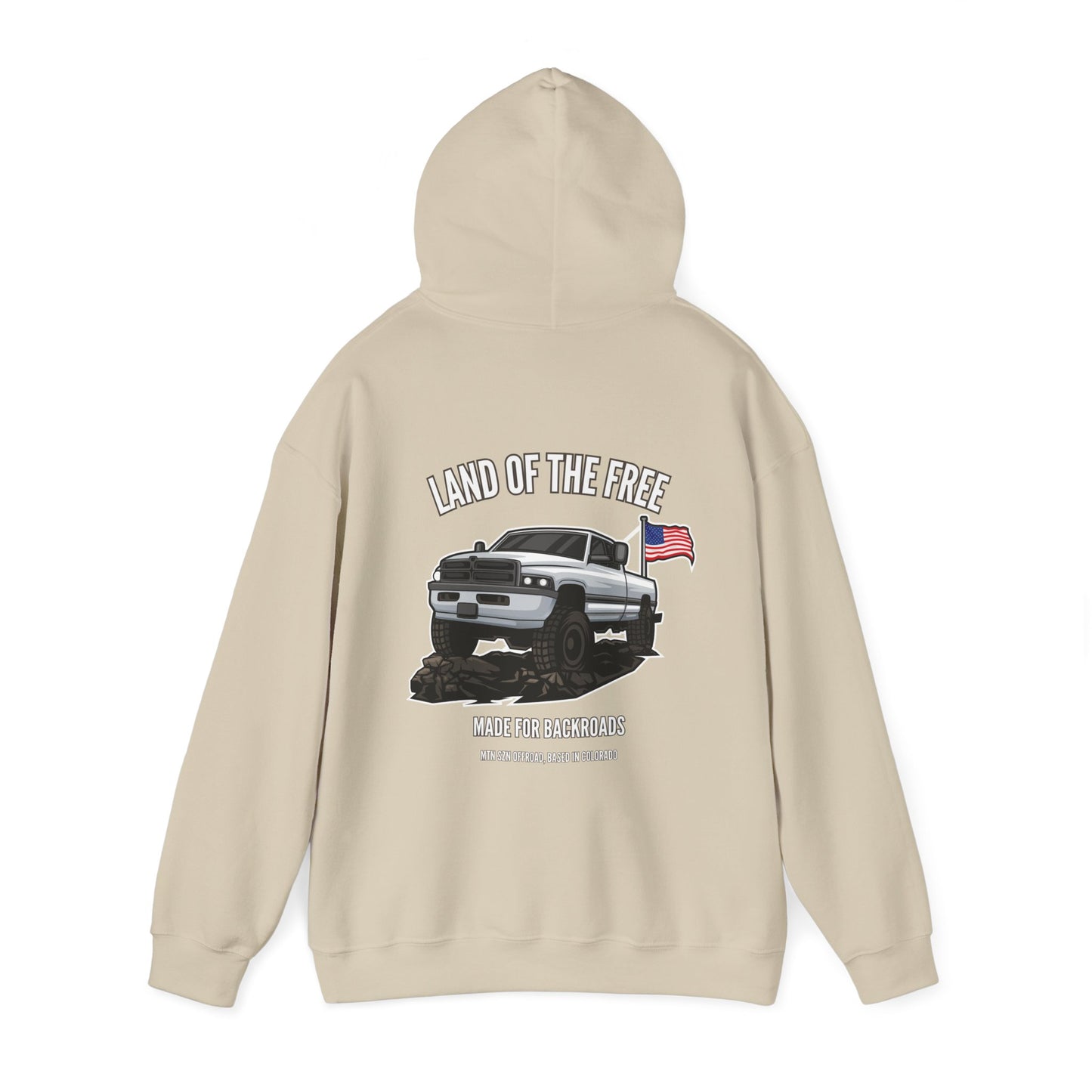 Land Of The Free Ram Hoodie