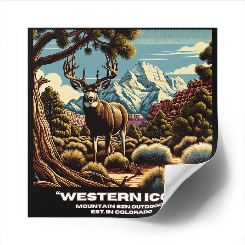 Western Icon Sticker