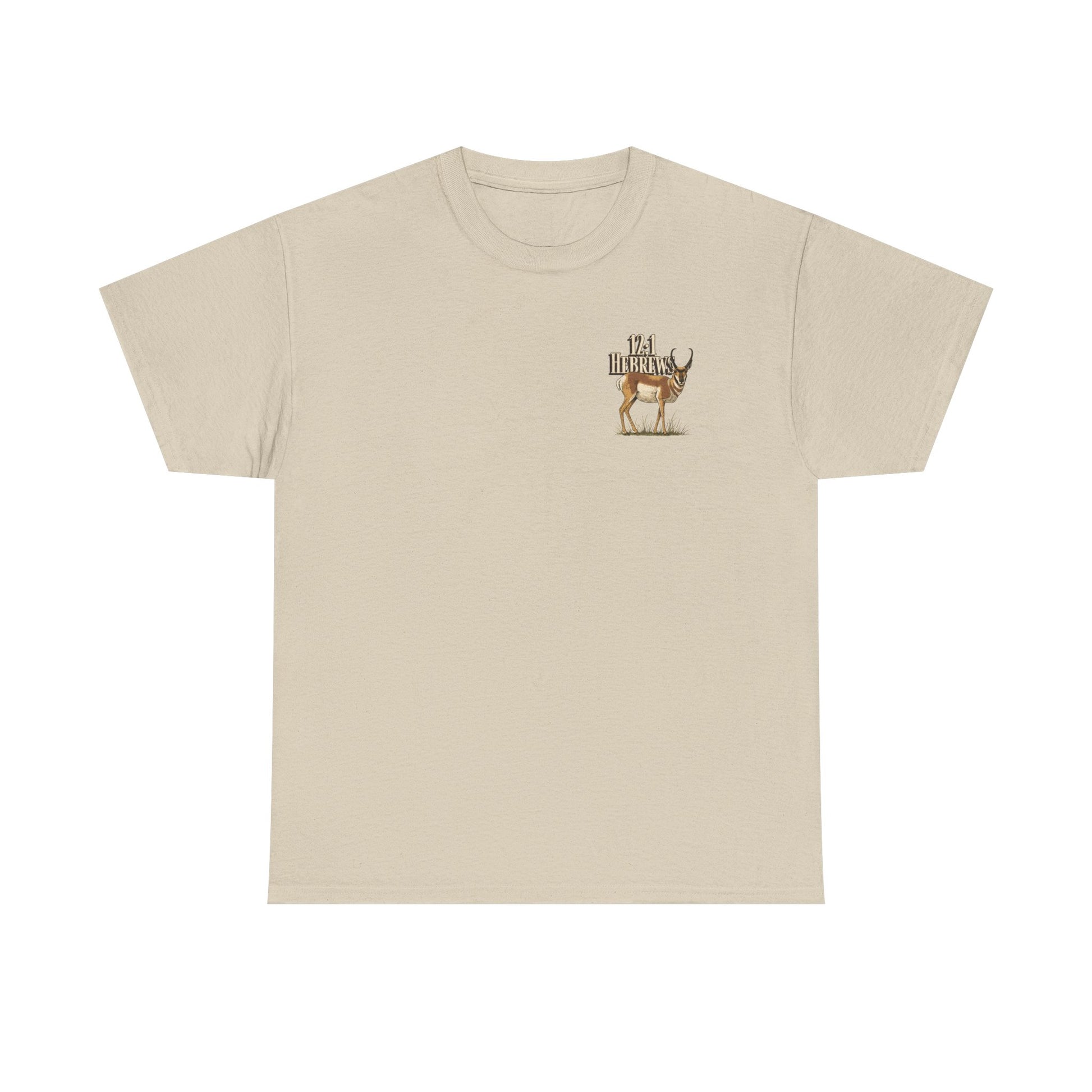 Hebrews 12:1 Pronghorn Tee