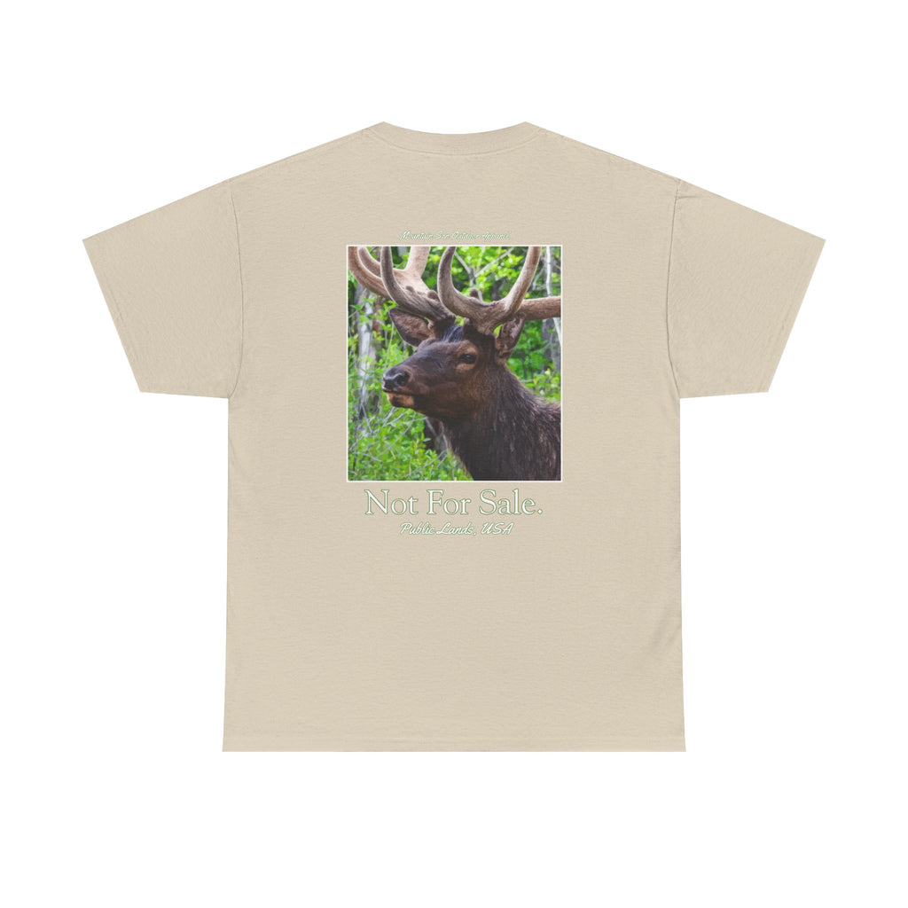 Not For Sale Elk Public Lands Tee