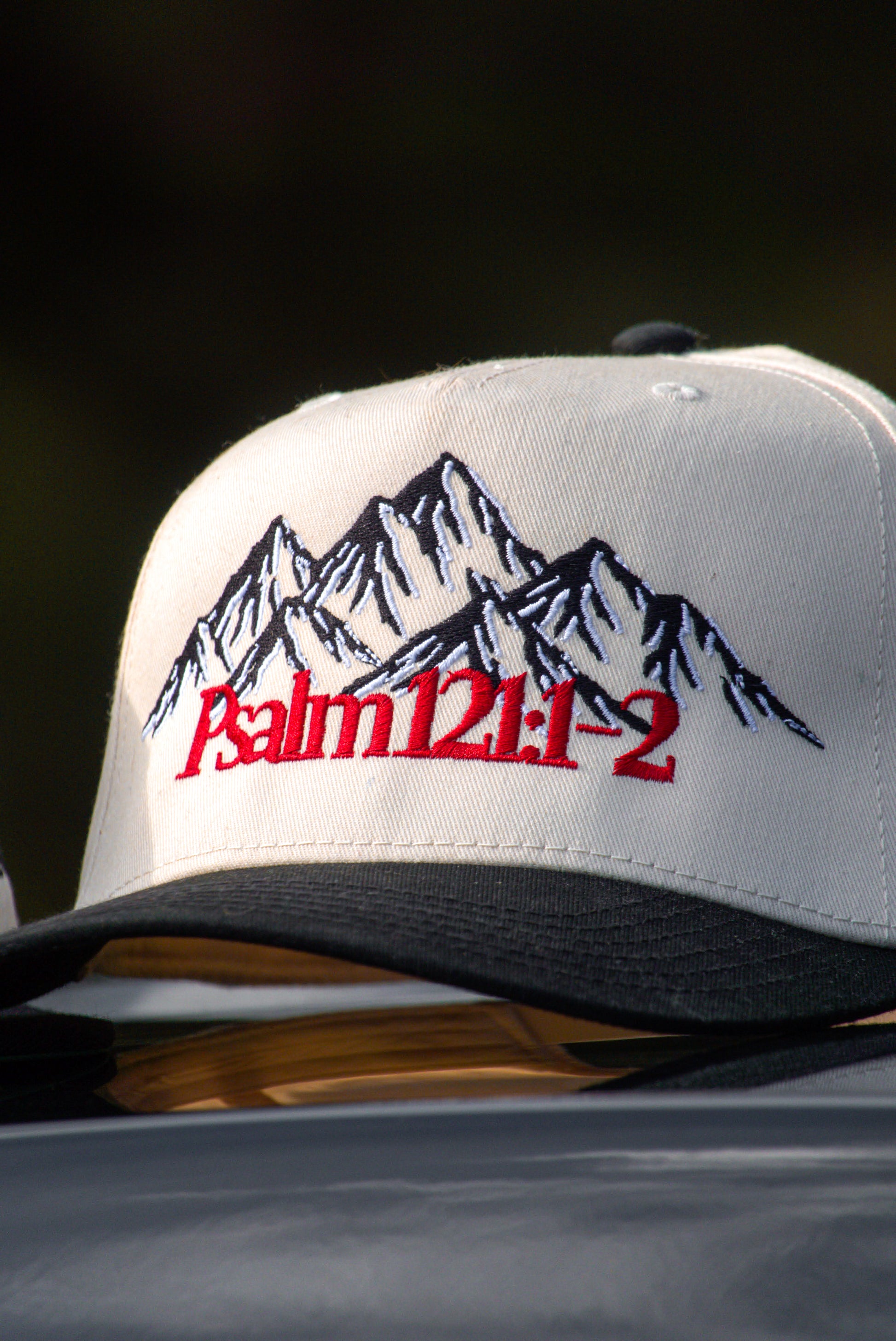 Psalm 121:1-2 Snapback Tan