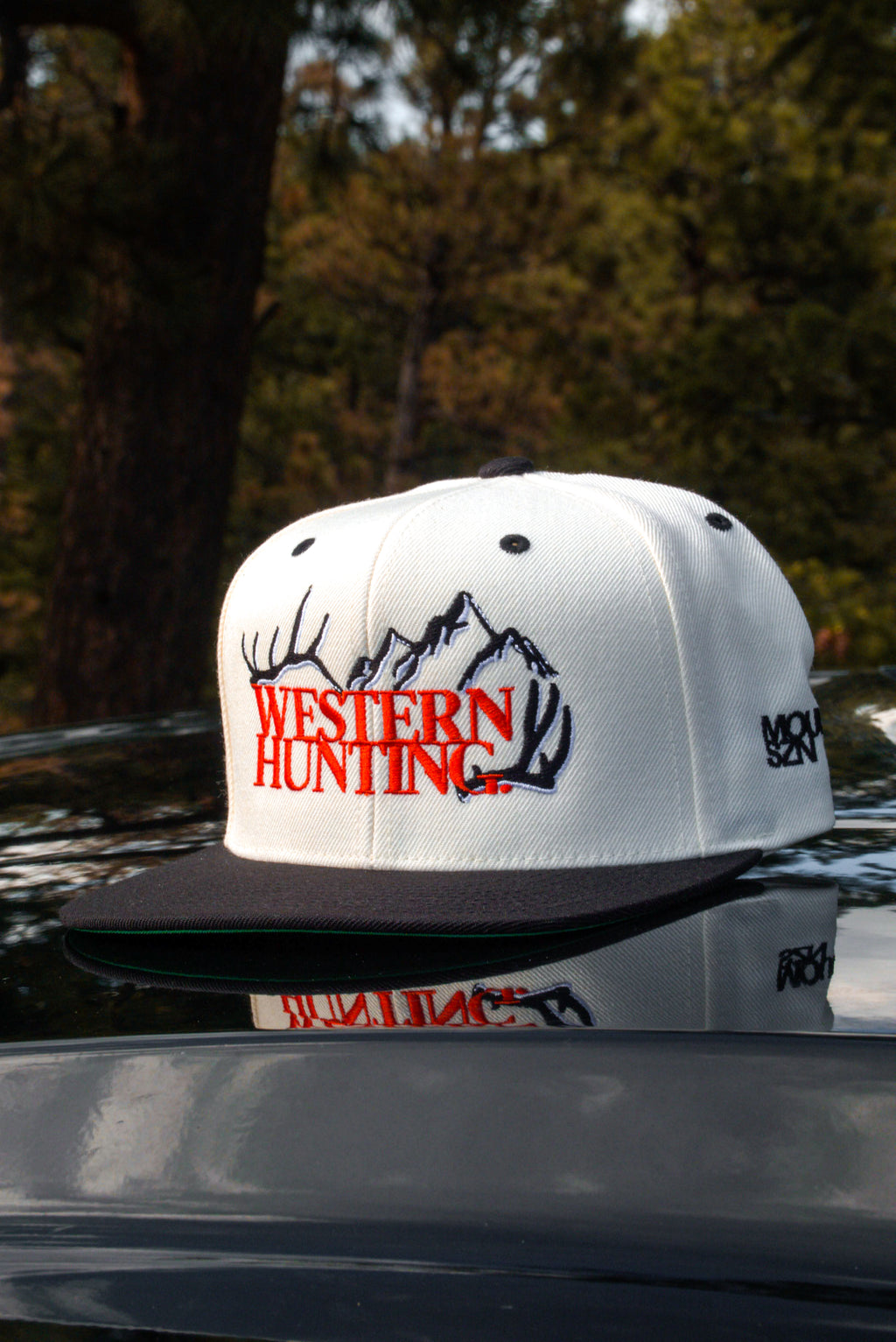 Western Hunting Flat Snapback
