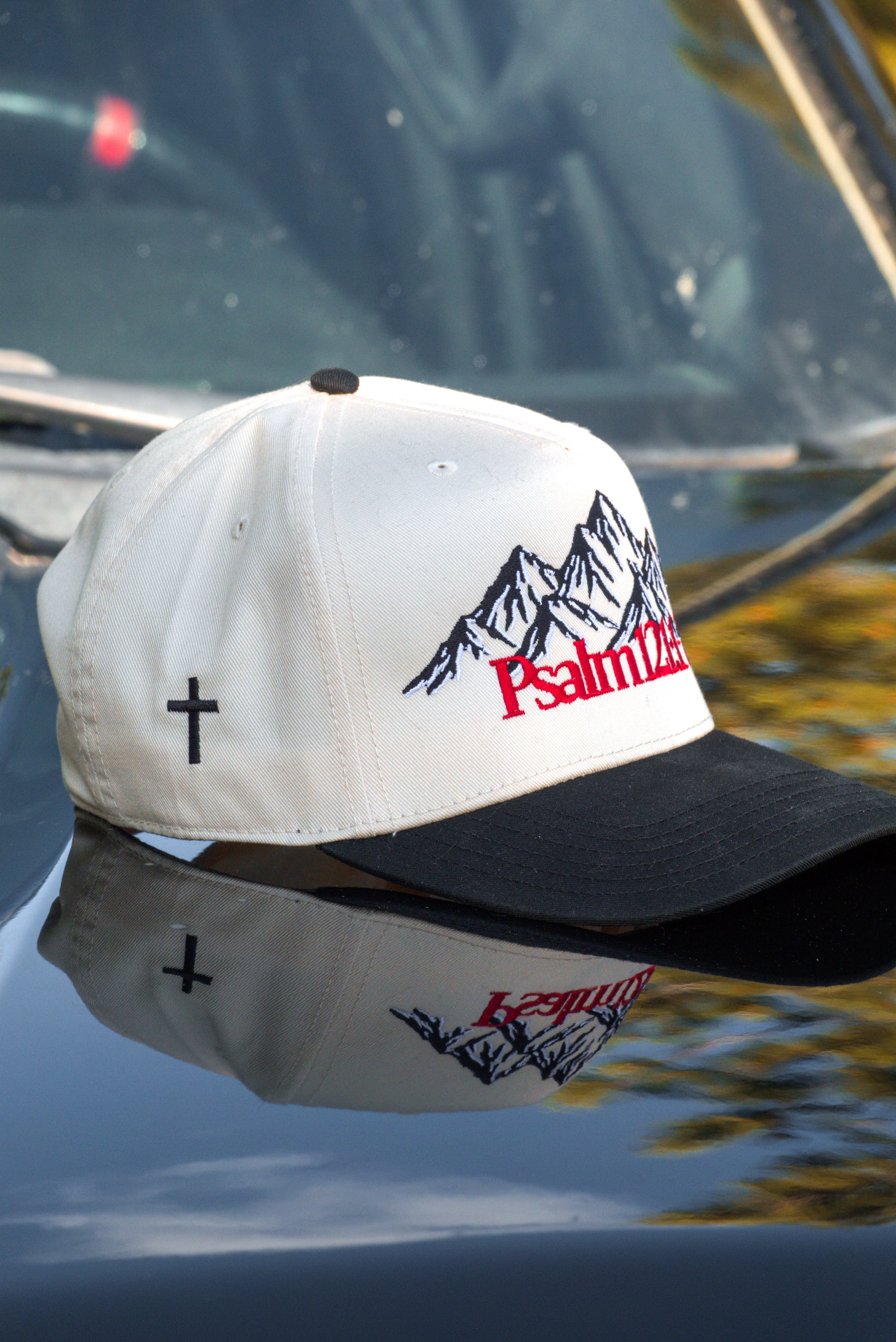 Psalm 121:1-2 Snapback Tan